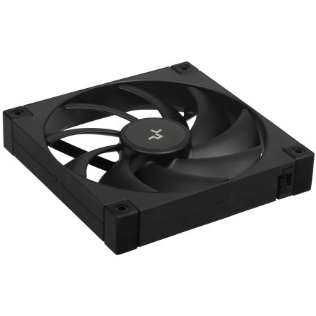 Вентилятор для корпуса DEEPCOOL FD14 черный, 140 мм, 1650 об/мин, 25.6 дБ, 4 pin