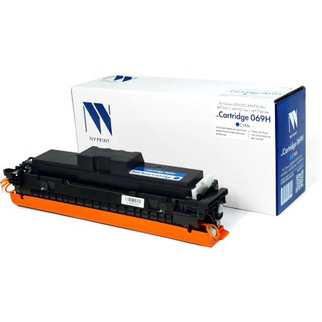 Картридж лазерный NVPrint совместимый NV-069H Голубой для Canon iSENSYS LBP673Cdw/MF750C/MF752Cdw/MF754Cdw (5500k)