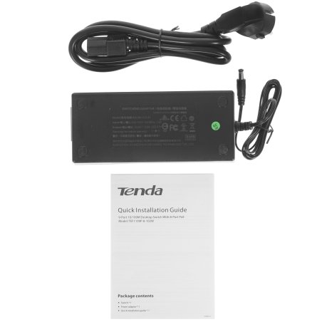 Коммутатор 9PORT 10/100M POE TEF1109P-8-102W Tenda