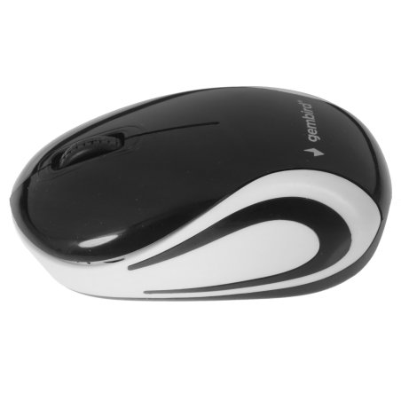 Мышь беспроводная Gembird MUSW-610 черный, 1200 dpi, радиоканал, USB, кнопки - 3
