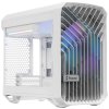 Компьютерный корпус без блока питания Fractal Design Torrent Nano RGb TG Clear Tint, Mini-Tower, 1x180мм RGb, 2xUSB-A 3.2 + 1xUSB 3.2 Type-C mITX, mDTX белый