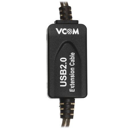 Кабель VCOM VUS7049-15M Кабель-адаптер USB2.0-repeater, удлинительный активный <Am-->Af> 15м