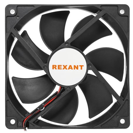 Вентилятор для корпуса Rexant RХ 12025MS 12 VDC черный, 120 мм, 2200 об/мин, 35 дБ, 2 pin