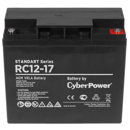 Аккумуляторная батарея SS CyberPower RC 12-135 / 12 В 135 А·ч Battery CyberPower Standart series RC 12-135 / 12V 135 Ah