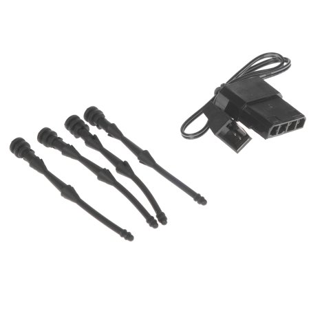 Вентилятор для корпуса Gembird D50SM-12AS черный 50мм 4500rpm 24db 3-pin 827