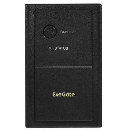 Источник бесперебойного питания ExeGate EP244541RUS Power Back BNB-400 400VA, черный, 2 евророзетки