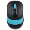 Мышь беспроводная A4Tech Fstyler FG10 черный/синий, 2000 dpi, радиоканал, USB, кнопки - 4