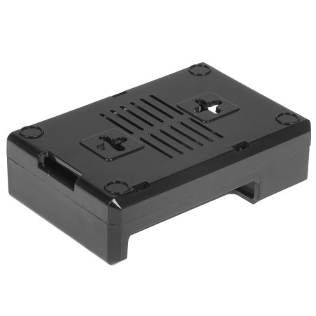 Корпус RA187 Корпус ACD черный ABS Plastic Case w/GPIO port hole and Fan holes for Raspberry Pi 3