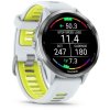 Смарт-часы Garmin Forerunner 970 белый, титановый безель, бело-желтый ремешок 47мм