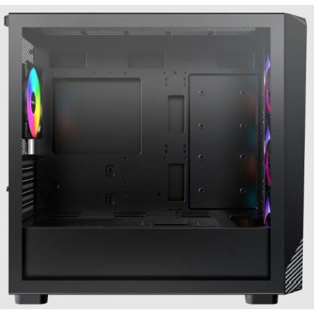 Компьютерный корпус Montech Heritage (B) черный без БП mATX 9x120мм 2x140мм 2xUSB3.0 audio bott PSU