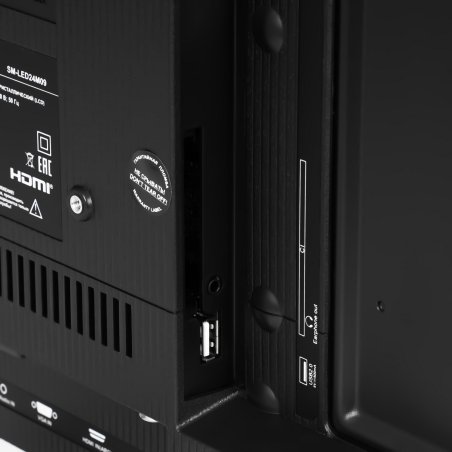 Телевизор SoundMax 24" SM-LED24M09 черный LED HD 60Hz