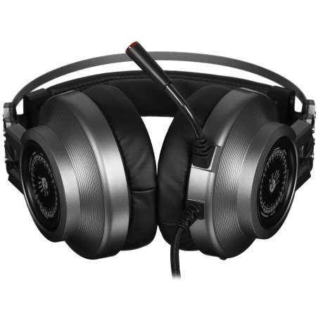 Наушники с микрофоном A4Tech Bloody J527 серый 2м мониторные USB оголовье (J527)