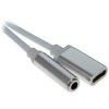 Переходник Cablexpert Переходник USB, USB Type-C/Jack3.5 F+ Type-C F, пакет (CCA-UC3.5F-02-W)