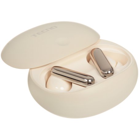 Наушники беспроводные TECNO True 1 TU01 Air Creamy белый