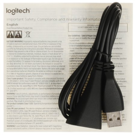 Мышь беспроводная Logitech G304 Lightspeed черный, 12000 dpi, радиоканал, USB, кнопки - 6