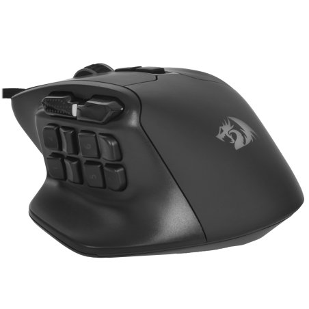 Мышь проводная REDRAGON Aatrox черный, 12400 dpi, USB, кнопки - 15