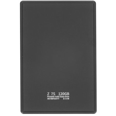 Внешний SSD Netac Z7S, 120 Gb, USB 3.2 Gen 2 Type-C, R/W 550/480, черный