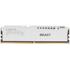 Оперативная память Kingston Fury Beast, DDR5, 16Gb (1x16Gb), 6000MHz, CL36, DIMM, с радиатором, белый