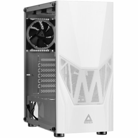 Компьютерный корпус Montech Heritage PRO (W) белый без БП mATX 5x120мм 2x140мм 2xUSB3.0 audio bott PSU