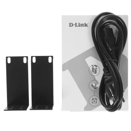 Коммутатор D-Link DGS-1210-10/F1A настраиваемый настольный 8x10/100/1000BASE-T