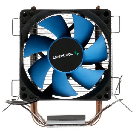 Кулер для процессора DEEPCOOL ICE EDGE MINI FS V2.0 синий, 80 мм, алюминий/медь, 2200 об/мин, 24.7 дБ, 3 pin, 100 Вт, 112 мм