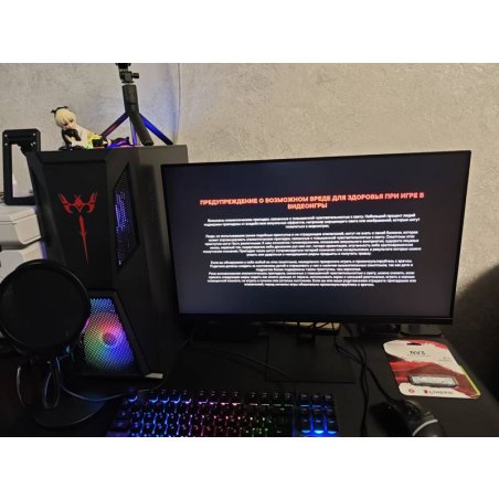 Монитор 23.8" Xiaomi G24i 2026 OM4FE-EU IPS 1920x1080, 200 Гц, 1 мс, 16:9, 400 кд/м², HDMI 2.0, DP 1.4, 3.5 Jack, HDR10, FreeSync, черный