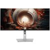 Монитор 34.14" Dell P3424WE IPS 3440x1440, 60 Гц, 5 мс, 21:9, 300 кд/м2, 1xHDMI, 1xDP, изогнутый, серебристый/черный