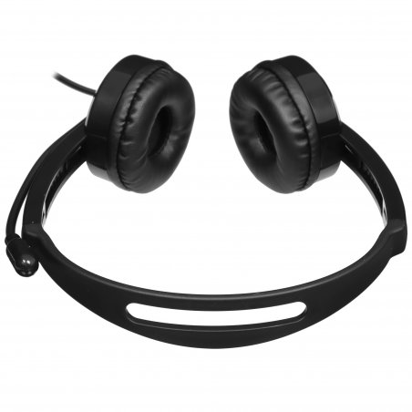 Гарнитура Rapoo H120 чёрный, проводная, USB