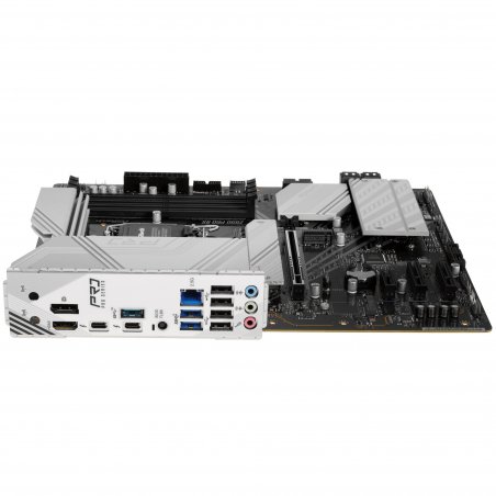 Материнская плата ASRock Z890 Pro RS WiFi White, LGA1851, Intel Z890, 4xDDR5, 4xSATA, 4xM.2, 1xPCIe 5.0 x16, DisplayPort, HDMI, USB Type-C, 1x2.5Gb LAN, Thunderbolt, 3x3.5 мм, 7.1, ATX