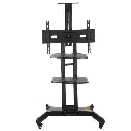 Стойка для телевизора с кронштейном ONKRON TS1552 40"-70", мобильная, черная