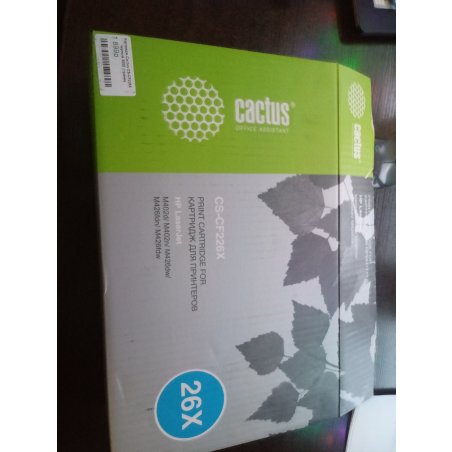 Картридж лазерный Cactus CS-CF226X черный, для HP LJ M402d/M402n/M426dw/M426fdn/M426fdw (9000стр.) (аналог CF226X)