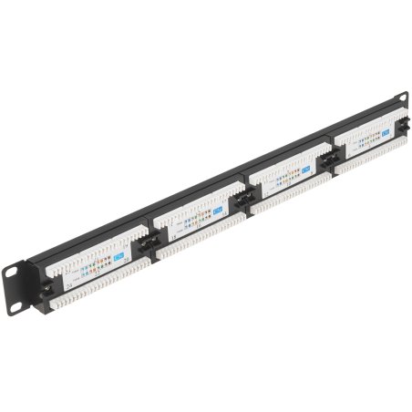 Патч-панель FTP 24хRJ-45 кат.5E 1U 19дюйм SUPRLAN 10-0402