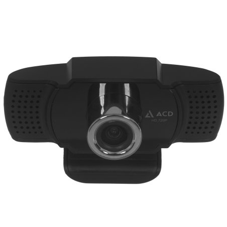 Веб-камера ACD-Vision UC400 CMOS 1.3МПикс, 1280x720p, 30к/с, микрофон встр., USB 2.0, шторка объектива, универс. крепление, черный корп.