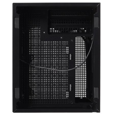 Компьютерный корпус Deepcool CH170 DIGITAL черный без БП mATX 1x120мм 1xUSB 2.0 1xUSB 3.0 audio bott PSU