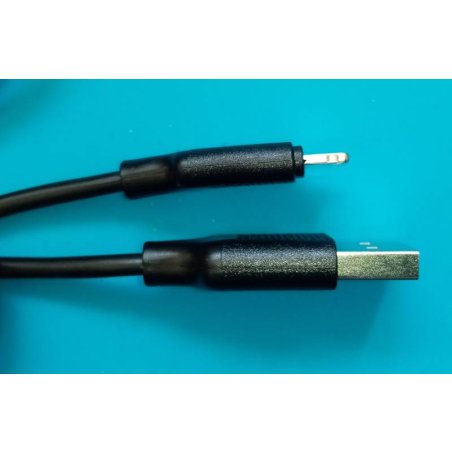 Кабель Cablexpert для Apple CCB-USB-AMAPO2-1MB, AM/Lightning, издание Classic 0.2, длина 1м, черный, блистер