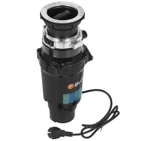 Измельчитель пищевых отходов Bort MASTER ECO (91275752) Число ступеней измельчения 2 ; Система шумоизоляции Да ; Мощность 390 Вт; Объем камеры 1000 мл; Материал камеры Металл ; Система защиты от перегрузки и заклинивания; Скорость холостого хода 2600 об/м