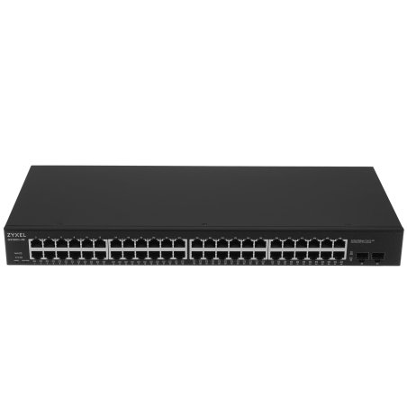Коммутатор Zyxel XGS2210-52HP, 48 port Gigabit L2 managed PoE+ switch, 375 Watt, 4x 10G