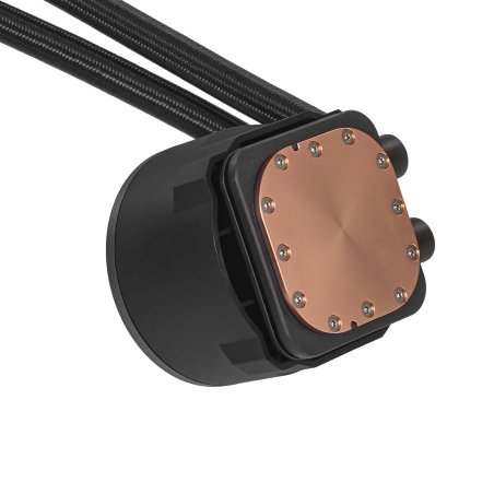 Система водяного охлаждения Thermaltake TH420 V2 ARGb Soc-AM5/AM4/1151/1200/1700 черный 4-pin 34.7dB Al+Cu Ret (CL-W376-PL14SW-A)