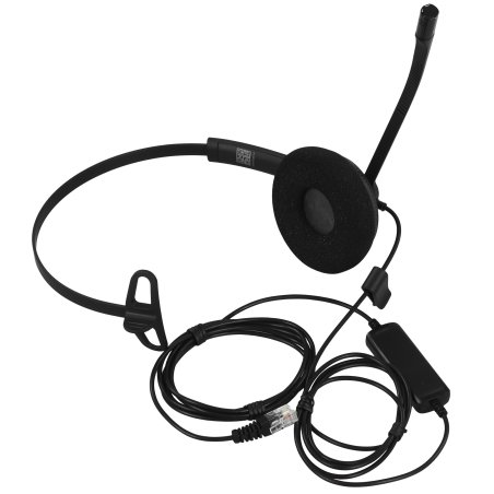 Гарнитура YEALINK YHS34 Lite Mono Моно, Проводная, HD звук, QD, RJ9, шт