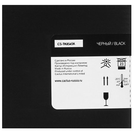 Картридж лазерный Cactus CS-TK8545K TK-8545K черный (30000стр.) для Kyocera TASKalfa 4054ci