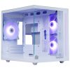 Компьютерный корпус DEFENDER NovaCube белый,mATX,3fan,switch&M/BSynс