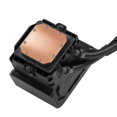 Система водяного охлаждения Thermalright Core Vision 360 ARGb Soc-AM5/AM4/1200/1700/1851 белый 4-pin 28.1dB Al LCD Ret (C-VISION-360-WH-ARGb)