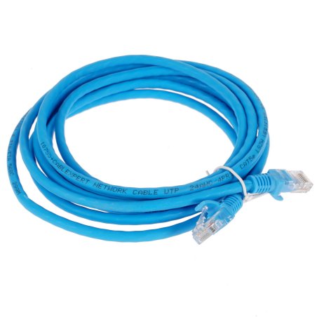 Патч-корд LSZH медный UTP Cablexpert PP30-3M кат.5e, 3м, литой, многожильный, серый