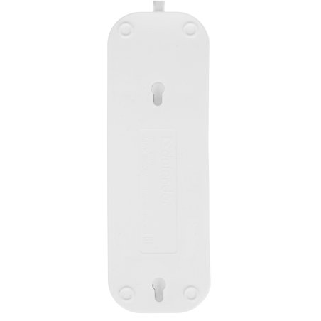 Удлинитель с заземлением Defender R330, 3роз х 7м - белый