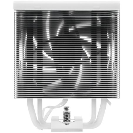 Кулер для процессора DEEPCOOL AK500 серебристый/черный, 120 мм, алюминий/медь, 1850 об/мин, 31.5 дБ, 4 pin, 240 Вт, 158 мм