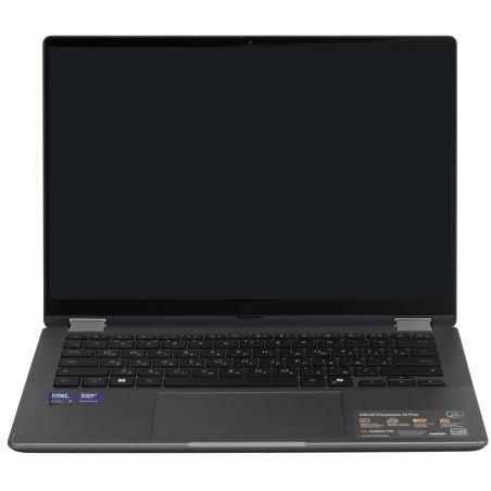 Ноутбук Asus Vivobook 14 Flip TP3407AA-SG111W Core Ultra 7 355 16Gb SSD512Gb Intel Graphics 14" OLED Touch WUXGA (1920x1200) Windows 11 Home grey WiFi BT Cam (90NB17C1-M007C0)