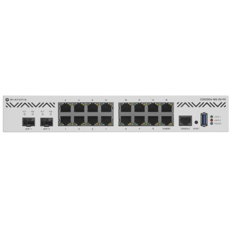 Маршрутизатор Mikrotik CCR2004-16G-2S+PC