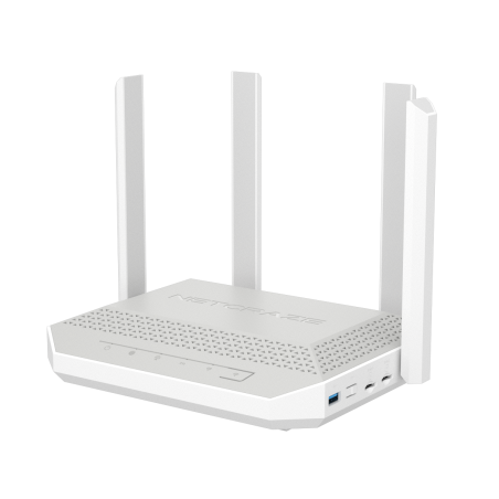 Гигабитный интернет-центр Netcraze Hopper 4G+ (NC-2312) с модемом 4G+, двумя слотами для SIM-карт, Mesh Wi-Fi 6 AX3000, 5-портовым Smart-коммутатором и многофункциональным портом USB 3.0