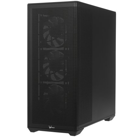 Компьютерный корпус AeroCool / Formula Air Power G5 Plus черный без БП ATX 4x120мм 2xUSB 2.0 1xUSB3.1 audio bott PSU