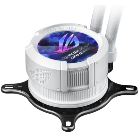 Жидкостная система охлаждения ASUS ROG STRIX LC III 360 ARGb LCD 90RC00W1-M0UAY0 черный 120мм алюминий+медь 2200rpm 36db 4-pin